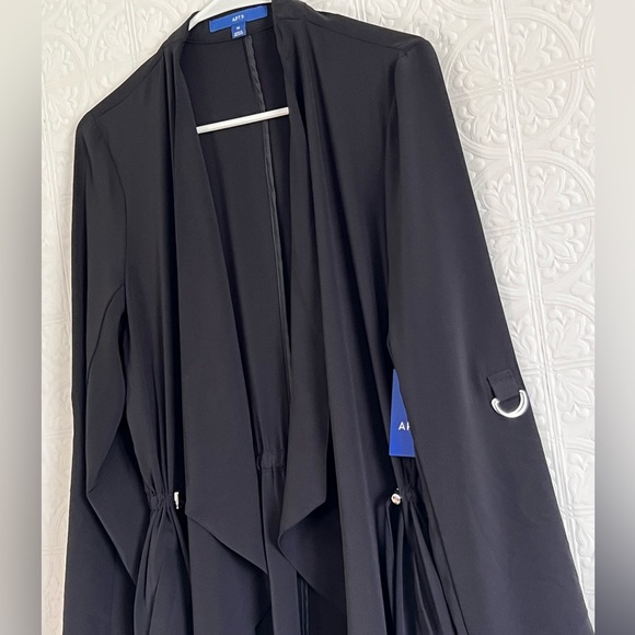 APT 9 | Draped Trench Jacket - Picture 3 of 5